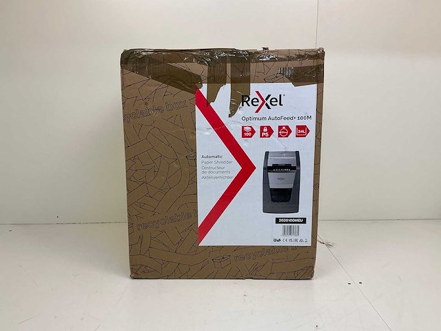 Rexel optimum autofeed+ 100m papierversnipperaar - afbeelding 6 van  11