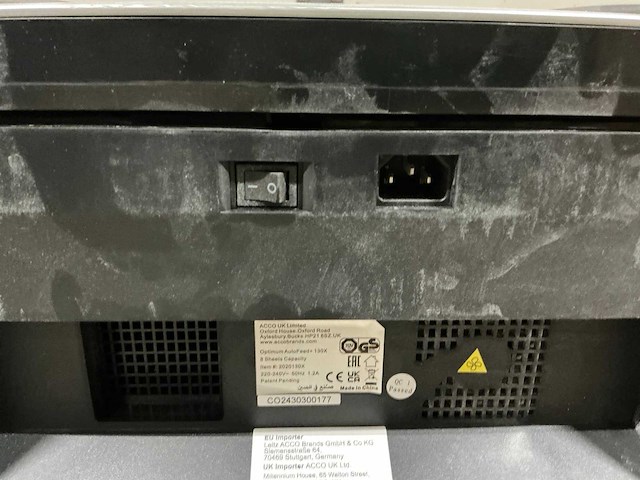 Rexel optimum autofeed+ 130x papier shredder - afbeelding 7 van  8