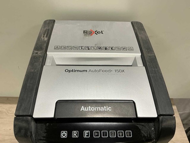 Rexel optimum autofeed+ 150x papierversnipperaar - afbeelding 3 van  7