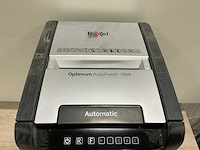 Rexel optimum autofeed+ 150x papierversnipperaar - afbeelding 3 van  7