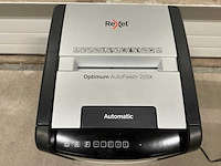 Rexel optimum autofeed+ 225m papier shredder - afbeelding 2 van  6