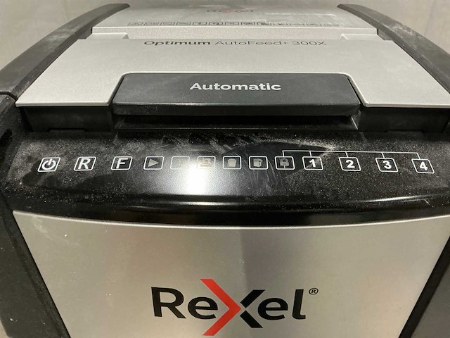 Rexel optimum autofeed+ 300 papier shredder - afbeelding 5 van  7