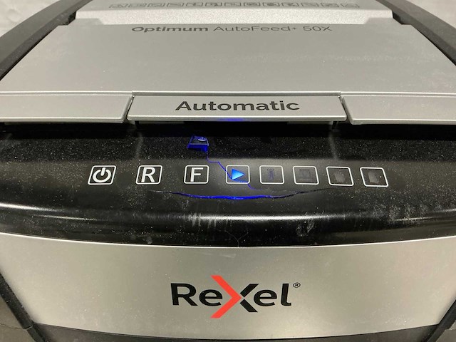 Rexel optimum autofeed+ 50x papier shredder - afbeelding 4 van  6