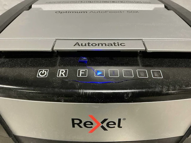 Rexel optimum autofeed+ 50x papier shredder - afbeelding 4 van  6