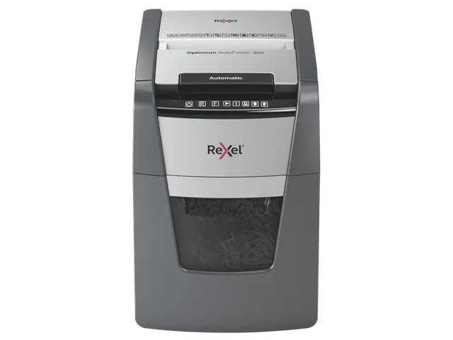 Rexel optimum autofeed+ 90x papier shredder - afbeelding 8 van  8