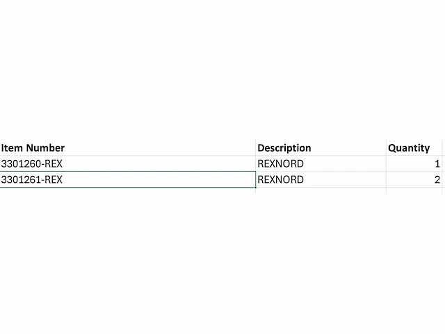 Rexnord - 3301260 & 3301261 - partij industriële aandrijf-/tandwielkastcomponenten - afbeelding 2 van  4