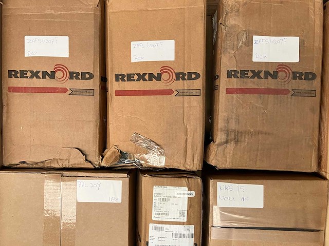 Rexnord / rollway - partij industriële lagers en behuizingen 111kg - afbeelding 2 van  3