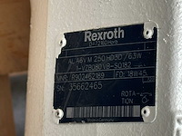 Rexroth - a6vm 250hd3d/63w axial piston motor (2x) - afbeelding 2 van  8