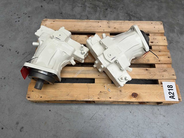 Rexroth - a6vm 250hd3d/63w axial piston motor (2x) - afbeelding 5 van  8
