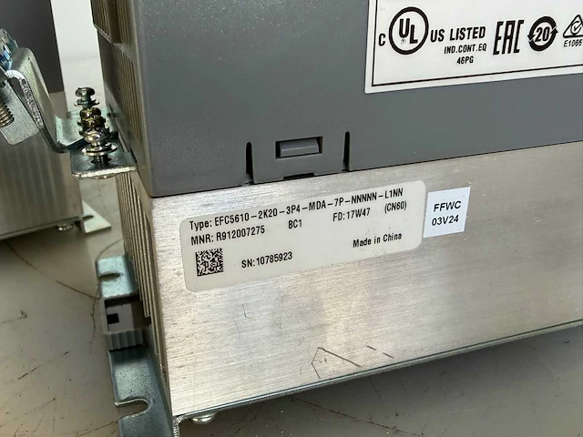 Rexroth - efc510 - frequentieregelaar - afbeelding 4 van  11