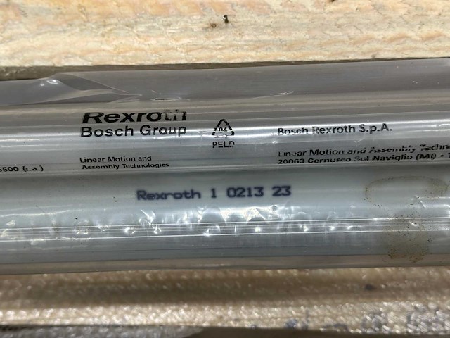 Rexroth - partij lineaire geleidingen / aluminium profielen – diverse lengtes - afbeelding 2 van  4