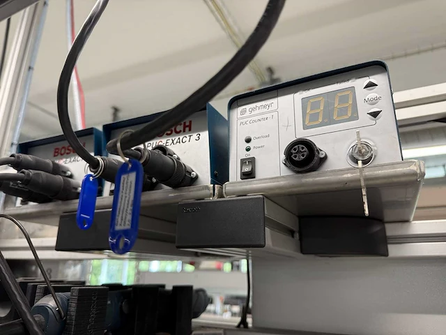 Rexroth bosch - hoog/laag werkstation met puc exact moment schroevendraaiers - werkbank - afbeelding 7 van  10