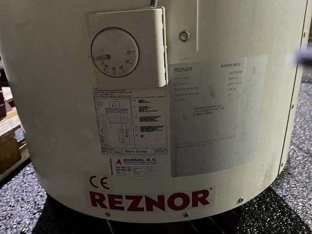 Reznor ventilator met temperatuur regelaar (4x) - afbeelding 3 van  3