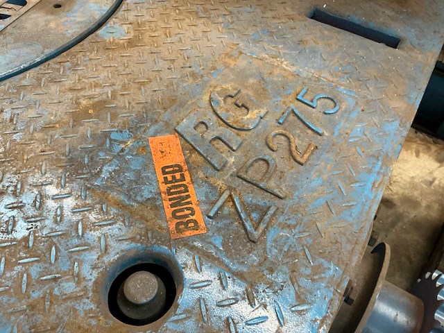 Rg zp275 roterende tafel voor oppervlakte-installaties - afbeelding 4 van  5