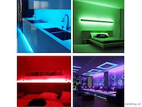 Rgb led strip 5m – complete kit met afstandsbediening en adapter (x4) - afbeelding 5 van  5