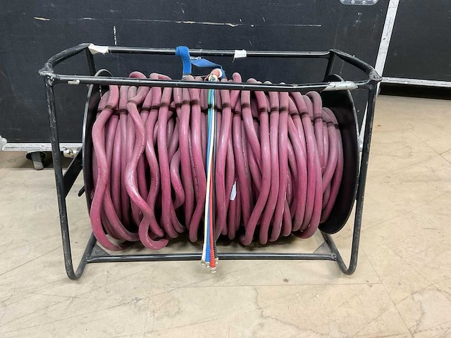 Rgb zw 5 x coax kabelhaspel 100 meter - afbeelding 1 van  1