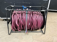 Rgb zw 5 x coax kabelhaspel 100 meter - afbeelding 1 van  1