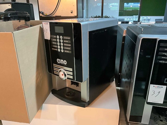 Rheavendors compact cino ec koffiemachine - afbeelding 3 van  10