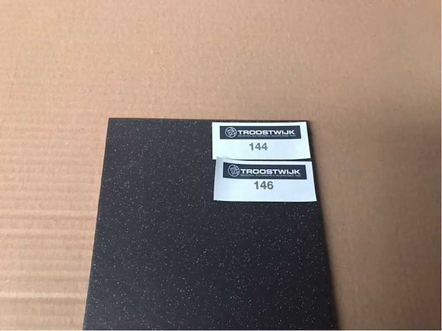 Rhein zwart mat 15x15 cm tegel 45 m² - afbeelding 2 van  3