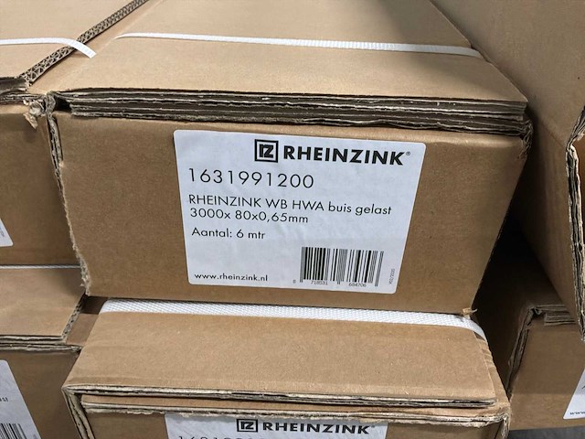 Rheinzink hwa buis 3m (12x) - afbeelding 9 van  9