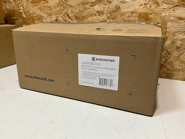 Rheinzink hwa pakket walsblank 80mm zink - afbeelding 2 van  3