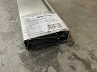 Rheinzink quick fix zinken deklijst 80/40mm 90 graden 3000mm (9x) - afbeelding 2 van  4