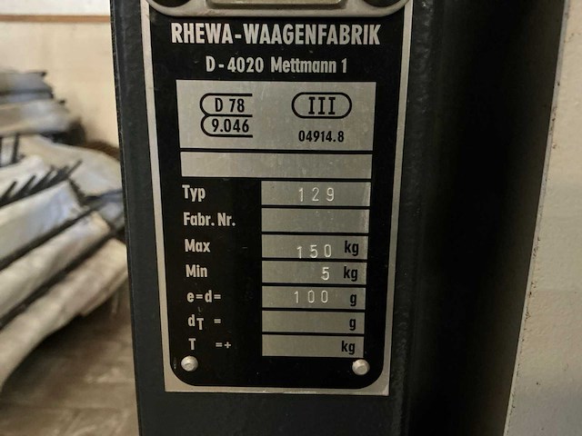 Rhewa weegplateau - afbeelding 4 van  4