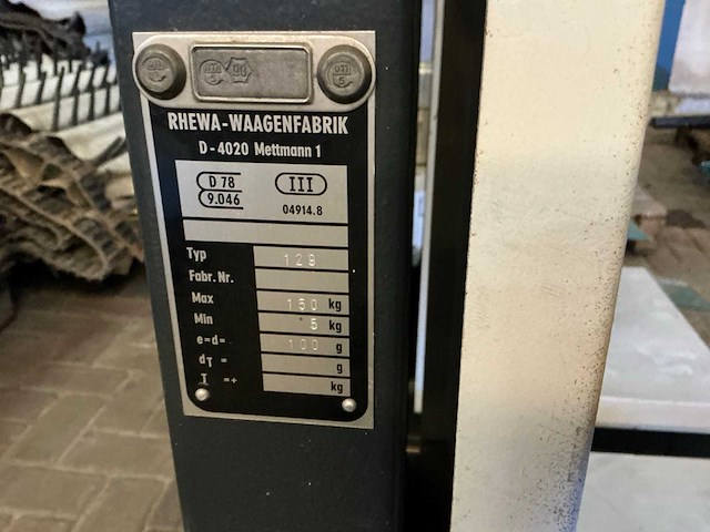 Rhewa weegplateau - afbeelding 1 van  5