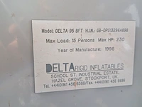 Rhib-boot, delta, 95 bft dc001, 1998, met 2x yamaha v4 115 buitenboordmotor - afbeelding 25 van  43