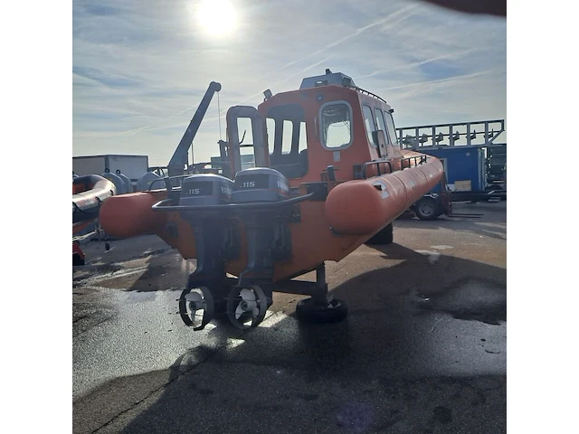 Rhib-boot, delta, 95 bft dc001, 1998, met 2x yamaha v4 115 buitenboordmotor - afbeelding 23 van  43