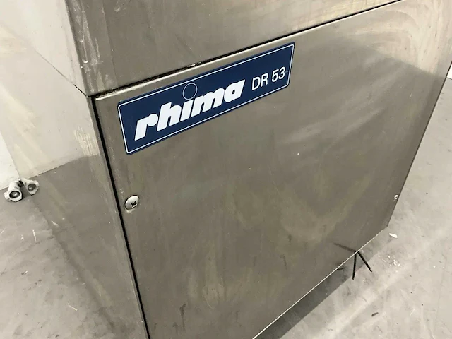 Rhima - dr 53e plus - professionele vaatwasmachine - afbeelding 4 van  9