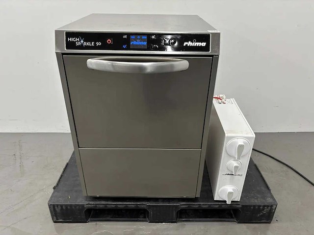 Rhima - high sparkle 50 - glazenspoelmachine met omgekeerde osmoseinstallatie (2023) - afbeelding 6 van  10
