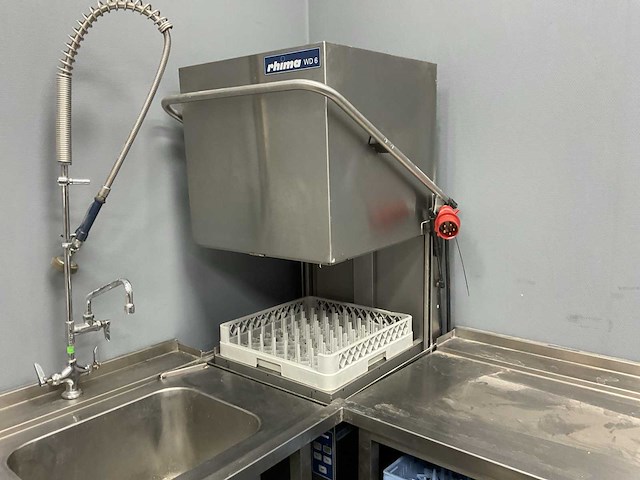 Rhima - wd 6 - korvenvaatwasmachine met spoelstraat - afbeelding 15 van  20