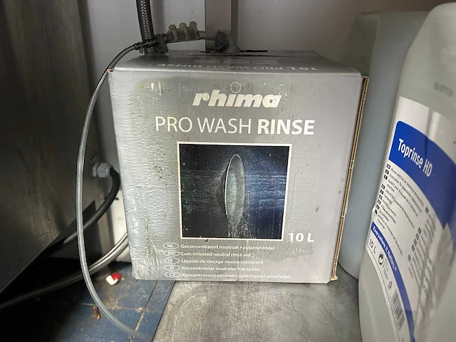 Rhima - wd-7 - complete professionele spoelkeukenopstelling met rhima wd-7 doorschuifvaatwasser - afbeelding 5 van  15