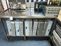 Rhima - wd-7 - complete professionele spoelkeukenopstelling met rhima wd-7 doorschuifvaatwasser - afbeelding 13 van  15