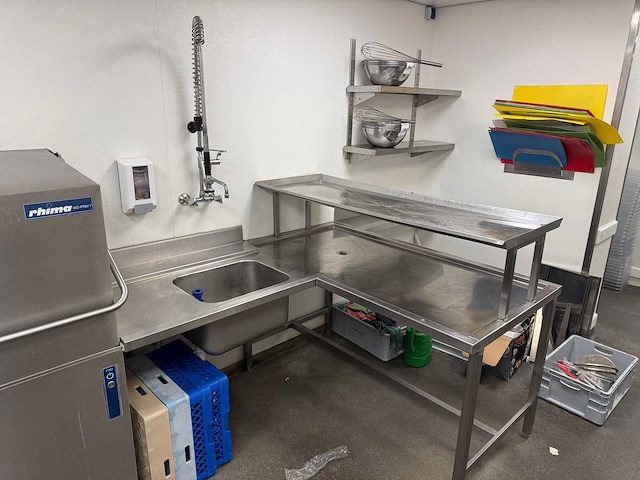 Rhima - wd-prm 7 - korvenvoorwasmachine met aanvoertafel (c) - afbeelding 10 van  11