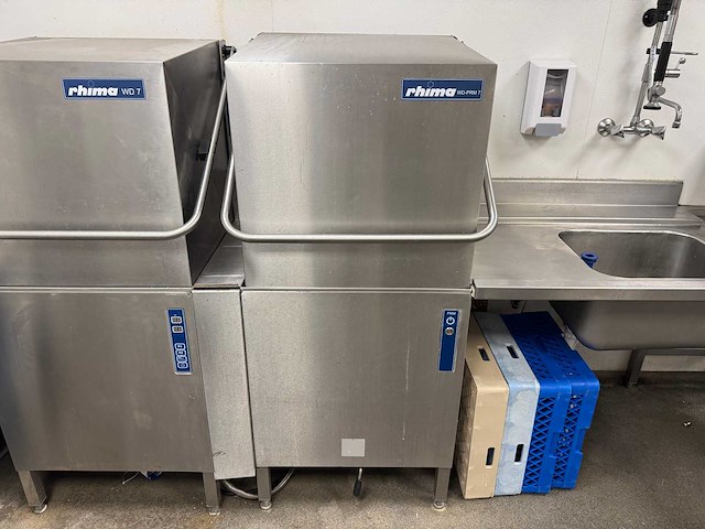 Rhima - wd-prm 7 - korvenvoorwasmachine met aanvoertafel (c) - afbeelding 5 van  11
