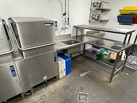 Rhima - wd-prm 7 - korvenvoorwasmachine met aanvoertafel