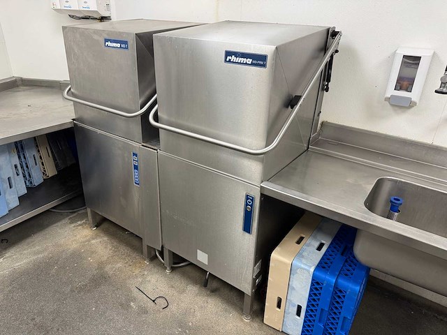 Rhima - wd-prm 7 - korvenvoorwasmachine met aanvoertafel - afbeelding 4 van  11