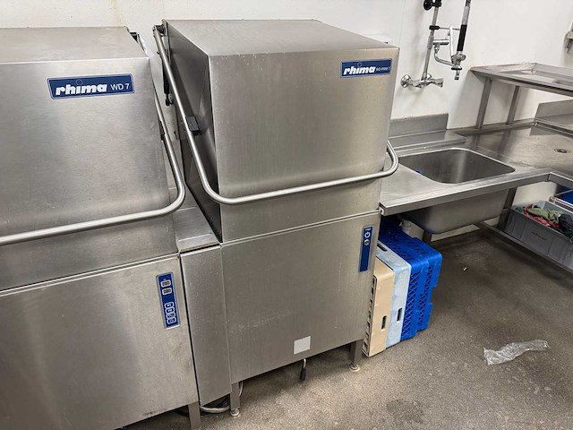 Rhima - wd-prm 7 - korvenvoorwasmachine met aanvoertafel - afbeelding 6 van  11
