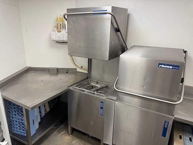 Rhima - wd7 - korvenvaatwasmachine met afvoertafel (c) - afbeelding 7 van  10