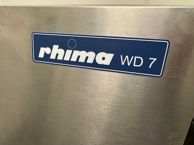 Rhima - wd7 - korvenvaatwasmachine met afvoertafel (c) - afbeelding 8 van  10