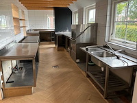 Rhima dr60 professionele spoelkeuken met rvs werkbanken - afbeelding 1 van  28