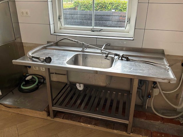 Rhima dr60 professionele spoelkeuken met rvs werkbanken - afbeelding 12 van  28