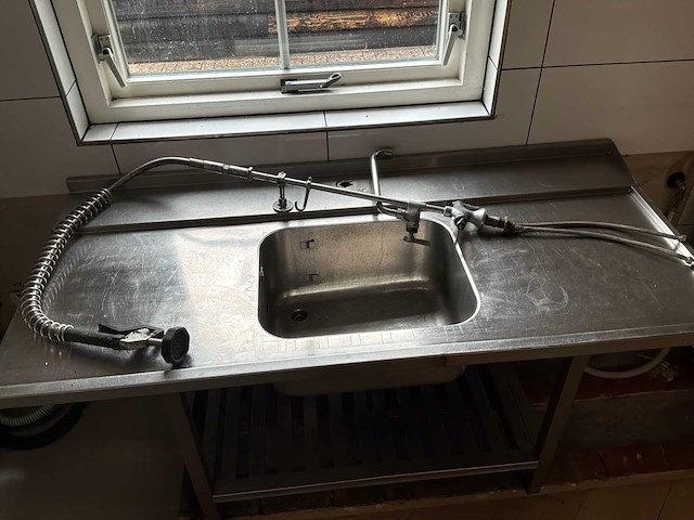 Rhima dr60 professionele spoelkeuken met rvs werkbanken - afbeelding 22 van  28