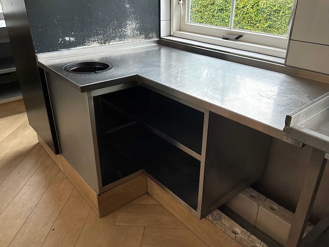 Rhima dr60 professionele spoelkeuken met rvs werkbanken - afbeelding 8 van  24