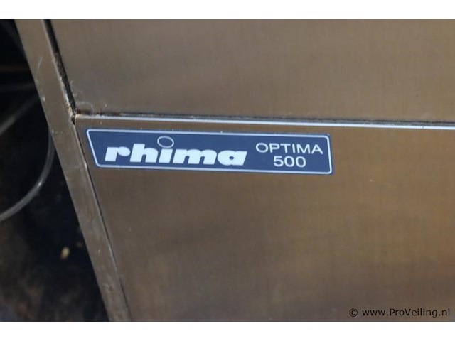 Rhima optima glazenspoelmachine 500 - afbeelding 2 van  5