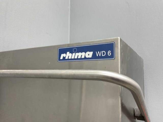 Rhima wd 6 korvenvaatwasmachine met spoelstraat - afbeelding 3 van  20