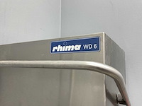 Rhima wd 6 korvenvaatwasmachine met spoelstraat - afbeelding 3 van  20