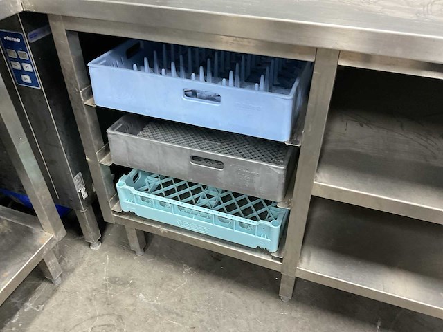 Rhima wd 6 korvenvaatwasmachine met spoelstraat - afbeelding 4 van  20